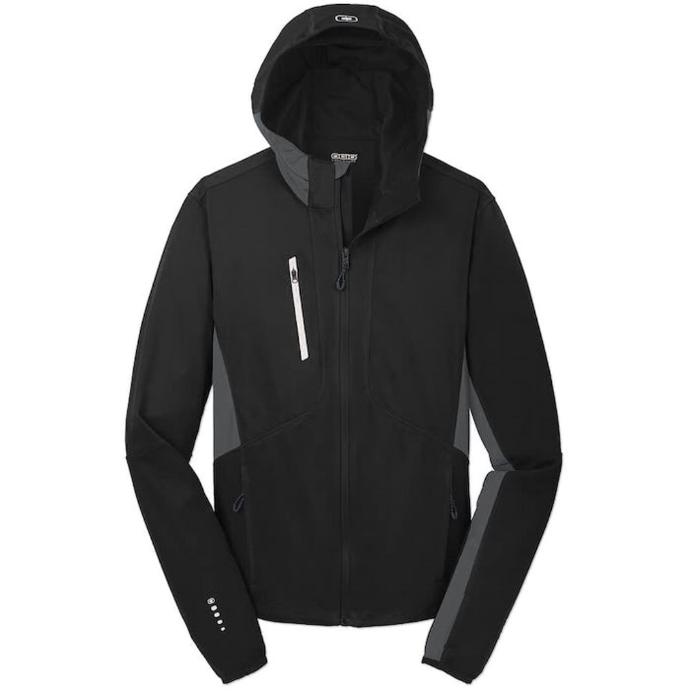 OGIO Endurance Pivot Hooded Breathable Soft Shell Jacket | Black | Men's L | NWT